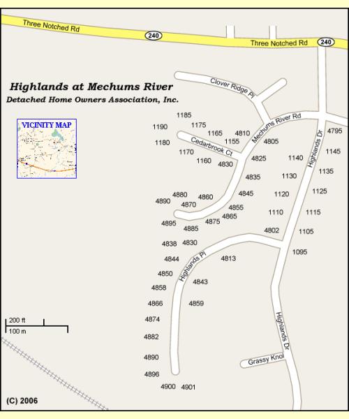 Highlands Detached Home Owners Association, Inc.